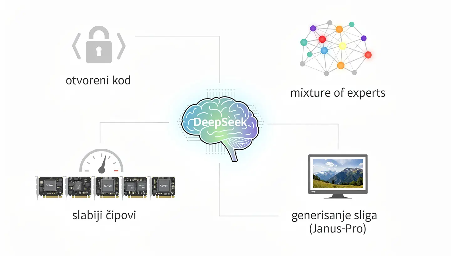 Šta DeepSeek radi drugačije od ChatGPT-a i drugih modela